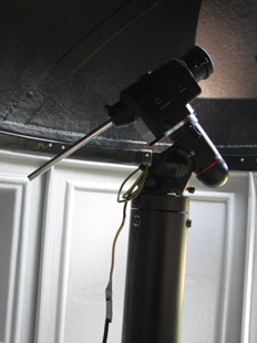 07.08.2007-die Montierung wurde zu Testzwecken eingebaut.