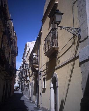die Via Galilei in Syracus
