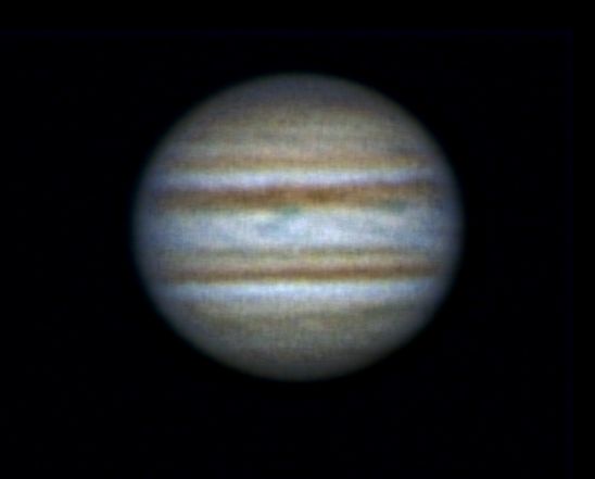 jupiter on 2009, august 23th, observed in kleinfriesen - kfo48 Observatory.