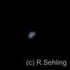 Mercury on 2004 march 30th through my 60 / 800 refractor. time approx. 8:15 pm cest, near of Plamag / Kauschwitz observed. original Bild, easy image processing (magnified & brighten).