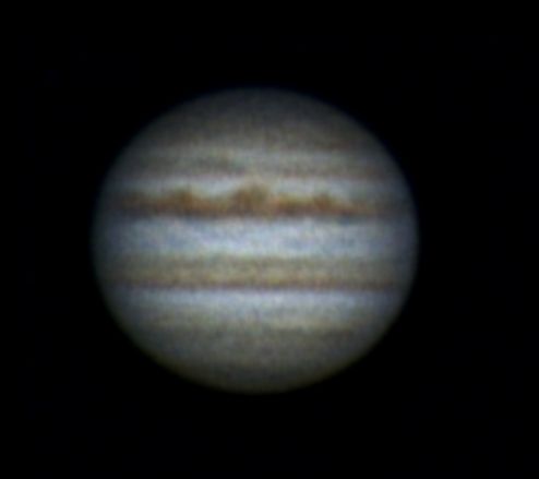jupiter on 2009, august 31th, observed in kleinfriesen - kfo48 Observatory.