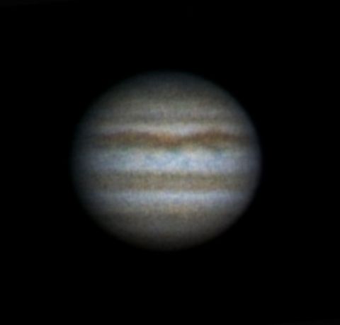 jupiter on 2009, september 9th, observed in kleinfriesen - kfo48 Observatory.