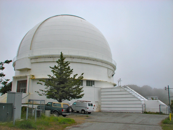 Dome of the 120inch Shane Reflector