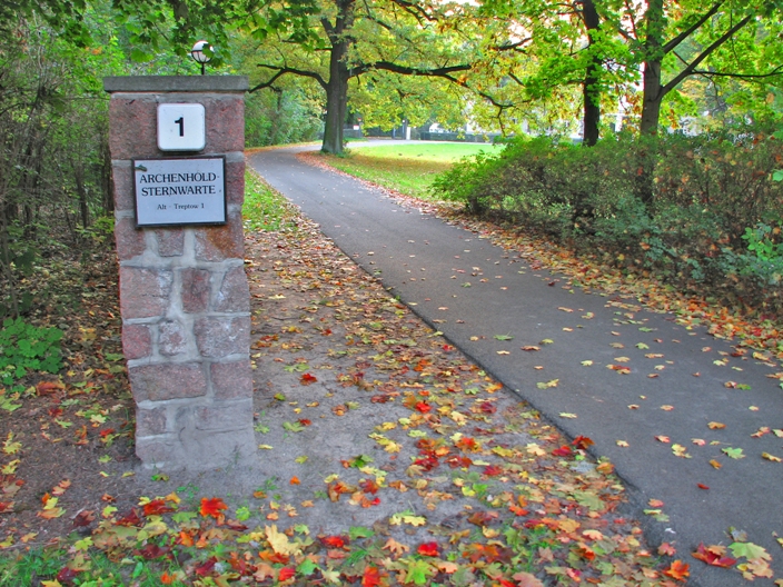 entry of the Archenhold Observatory