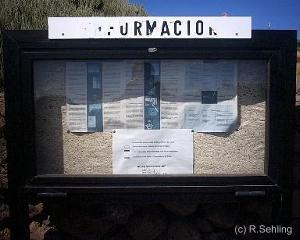 Eingangs - �INFORMCION` fuer Besucher