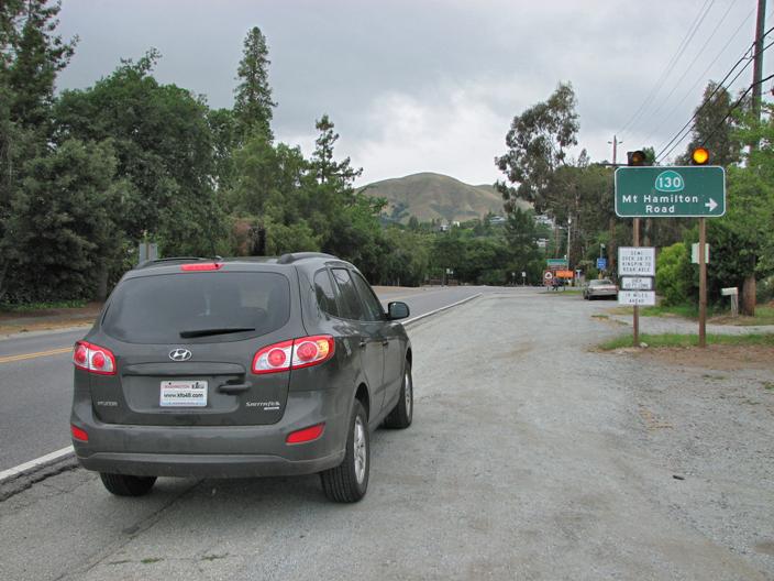 Road to the Lick Observatory (Mt.Hamilton,Ca), Home of the 36inch Refractor