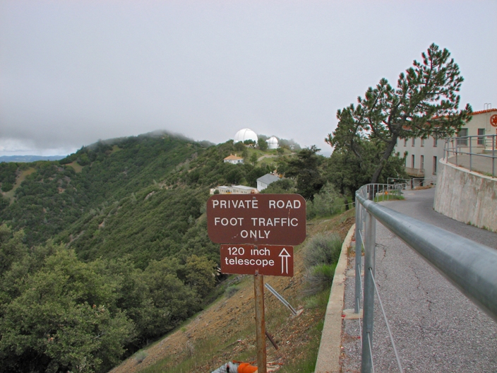 view of the Dome on 120inch Shane Reflector and the APF Telescope